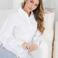 Pink Diamond Nymphas Shirt - White CLOTHING 14 Pink Diamond Nymphas Shirt - White CLOTHING