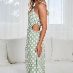 Style Box Ondrea Dress - Sage Spot 10 Style Box Ondrea Dress - Sage Spot