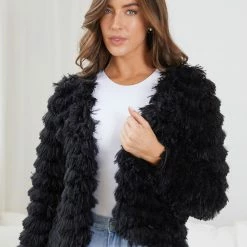 Pink Diamond CLOTHING Ophelle Jacket - Black