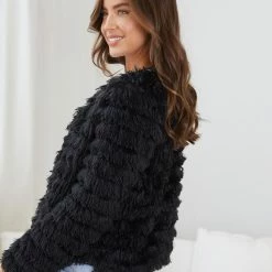 Pink Diamond CLOTHING Ophelle Jacket - Black