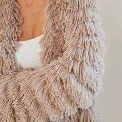 Pink Diamond Ophelle Jacket - Mocha 15 Pink Diamond Ophelle Jacket - Mocha