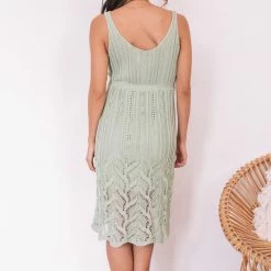 Paper Heart CLOTHING Castaway Dress - Sage 10 Paper Heart CLOTHING Castaway Dress - Sage