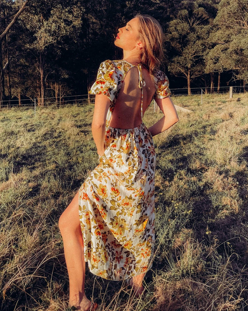 Paper Heart Dejavu Dress - Floral Print 4 Paper Heart Dejavu Dress - Floral Print