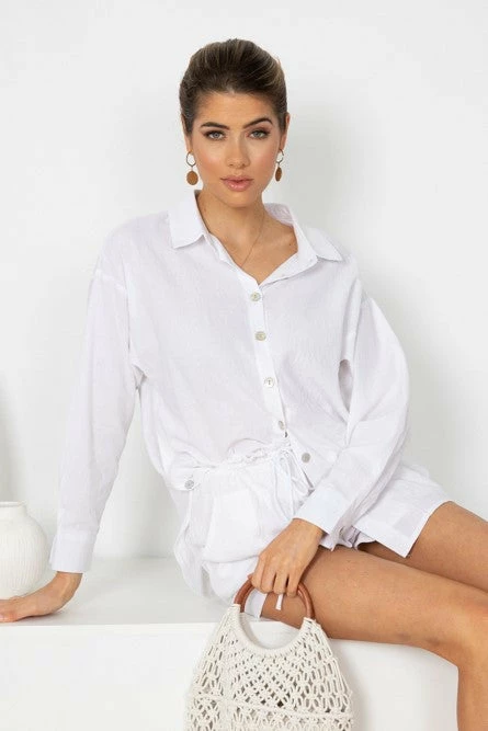 Sassy Hills Fashion Masa Top - White 6 Sassy Hills Fashion Masa Top - White