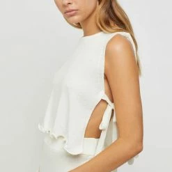 SNDYS CLOTHING Primrose Knit Set - White