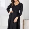 Miracle Fashion Paperine Dress - Black CLOTHING 1 Miracle Fashion Paperine Dress - Black CLOTHING