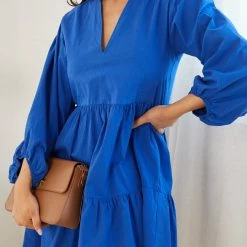 Miracle Fashion CLOTHING Peyton Dress - Cobalt