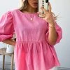 Ebby And I CLOTHING Tonya Top - Pink