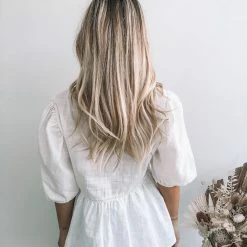 Ebby And I CLOTHING Tonya Top - White