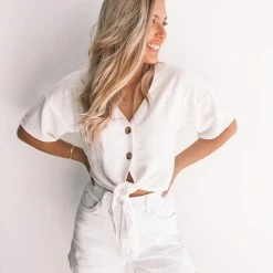 Desire CLOTHING Seniorah Top - White