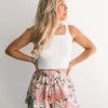 RedBerry Kimmie Shorts - Pink Print CLOTHING 1 RedBerry Kimmie Shorts - Pink Print CLOTHING