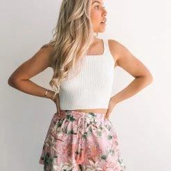 RedBerry Kimmie Shorts - Pink Print CLOTHING
