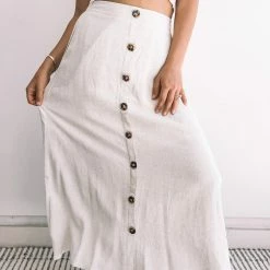 Style Box CLOTHING Harpa Skirt - Beige