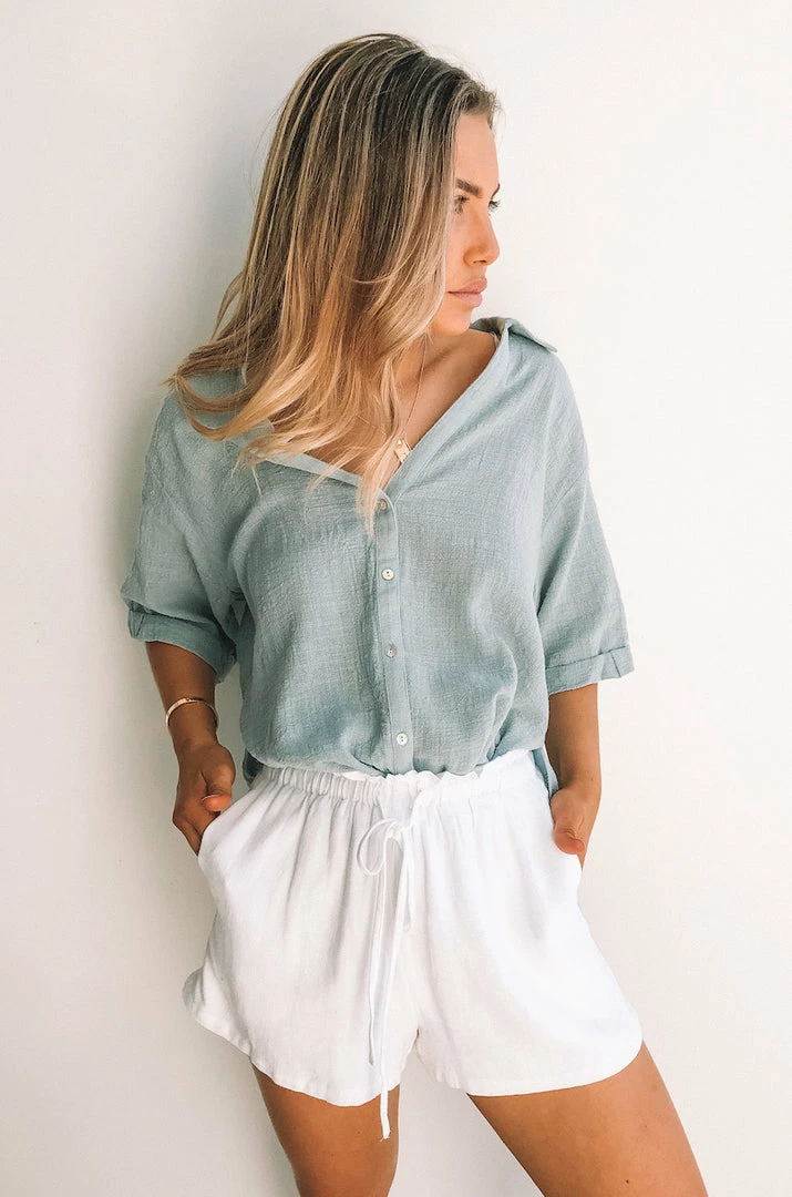 Desire Fraise Top - Faded Teal 6 Desire Fraise Top - Faded Teal