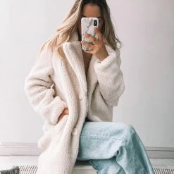 Pink Diamond Bernie Jacket - Ivory CLOTHING