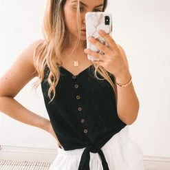 Dream House CLOTHING Lulled Top - Black