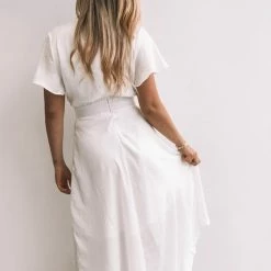 Esther The Label Bryla Dress - White 12 Esther The Label Bryla Dress - White