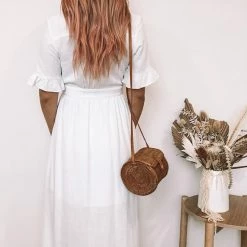 Desire Korbela Dress - White CLOTHING