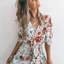 Rock Denim CLOTHING Kairo Playsuit - Print 7 Rock Denim CLOTHING Kairo Playsuit - Print