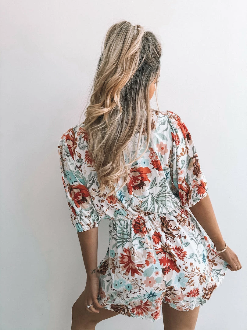 Rock Denim CLOTHING Kairo Playsuit - Print 4 Rock Denim CLOTHING Kairo Playsuit - Print