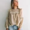 Rock Denim Honduras Top - Sand