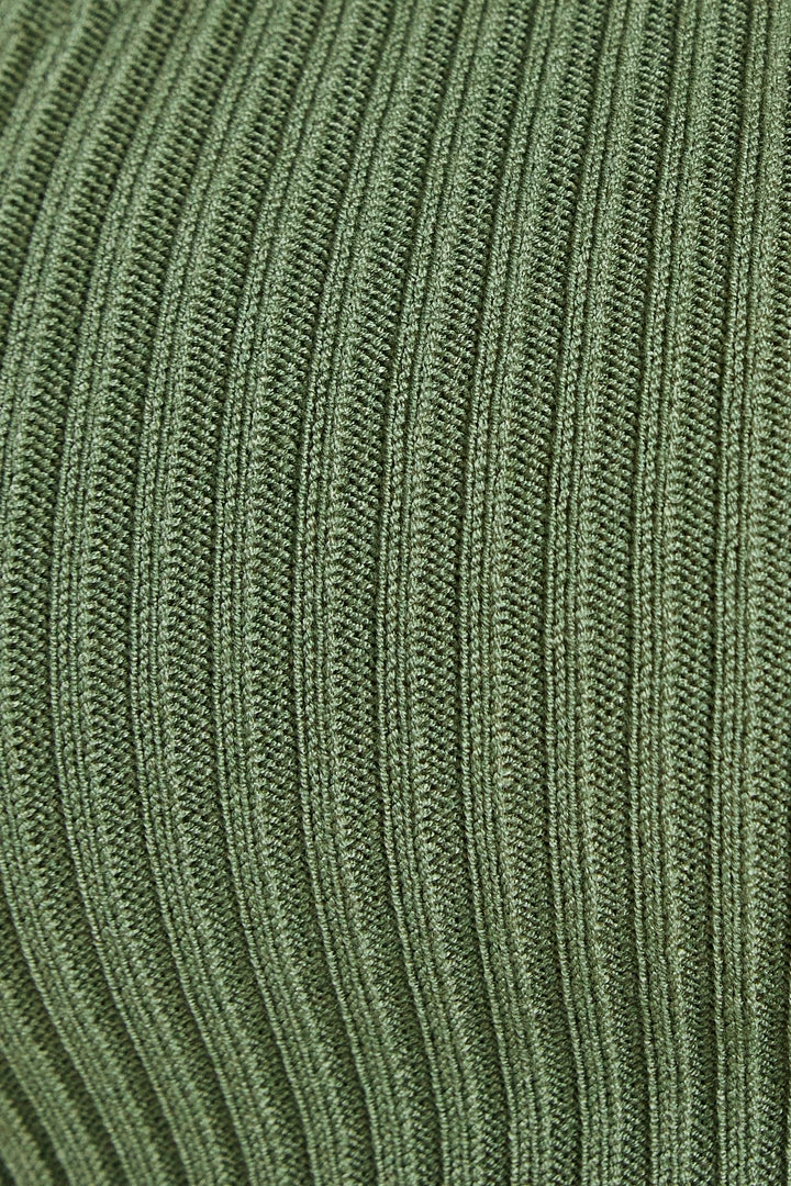 Qtrend Fashion PTY LTD Pickle Knit Top - Khaki CLOTHING 9 Qtrend Fashion PTY LTD Pickle Knit Top - Khaki CLOTHING