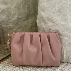 Adorne Accessories Tulisia Bag - Rose Pink