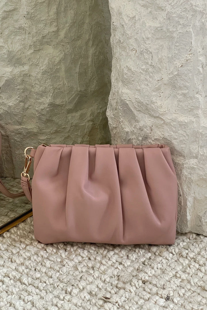 Adorne Accessories Tulisia Bag - Rose Pink 3 Adorne Accessories Tulisia Bag - Rose Pink