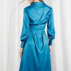 Wild Ginger Pitty Dress - Blue CLOTHING