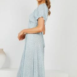 Style Box Plaridel Dress - Sage CLOTHING 11 Style Box Plaridel Dress - Sage CLOTHING