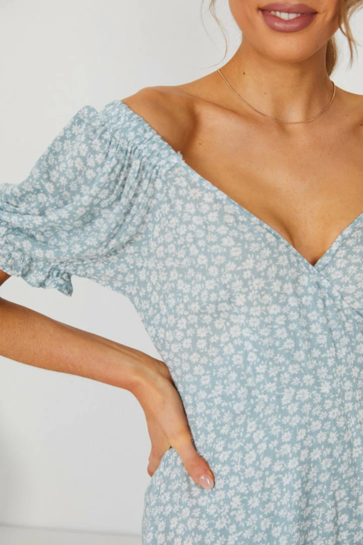 Style Box Plaridel Dress - Sage CLOTHING 6 Style Box Plaridel Dress - Sage CLOTHING