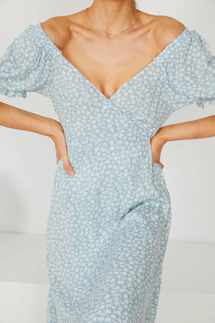 Style Box Plaridel Dress - Sage CLOTHING 8 Style Box Plaridel Dress - Sage CLOTHING