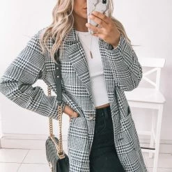 Into Fashion Polaris Coat - Print CLOTHING