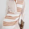 Style State CLOTHING Princesse Dress - Camel Stripe 1 Style State CLOTHING Princesse Dress - Camel Stripe