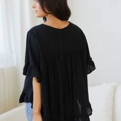 Miracle Fashion Ralene Top - Black