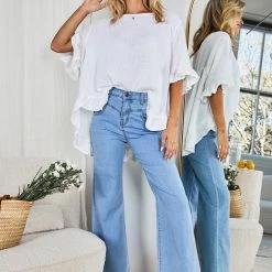 Miracle Fashion Ralene Top - White CLOTHING