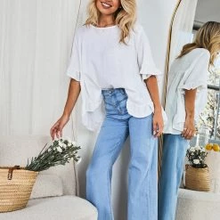 Miracle Fashion Ralene Top - White CLOTHING