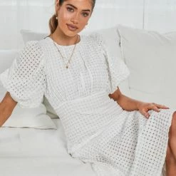 Sassy Hills Fashion Ramosa Dress - White CLOTHING