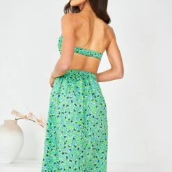Reverse Recia Dress - Green Print