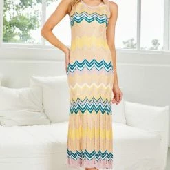 Pink Diamond Rizza Dress - Multi CLOTHING