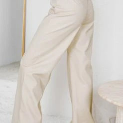 Into Fashion Roniqua Pants - Beige 11 Into Fashion Roniqua Pants - Beige