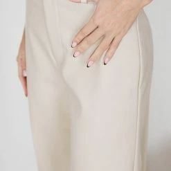 Into Fashion Roniqua Pants - Beige 15 Into Fashion Roniqua Pants - Beige