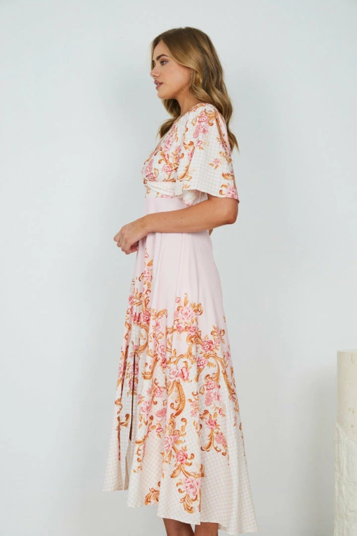 WeLove Fashion Sarmie Dress - Pink Floral 6 WeLove Fashion Sarmie Dress - Pink Floral