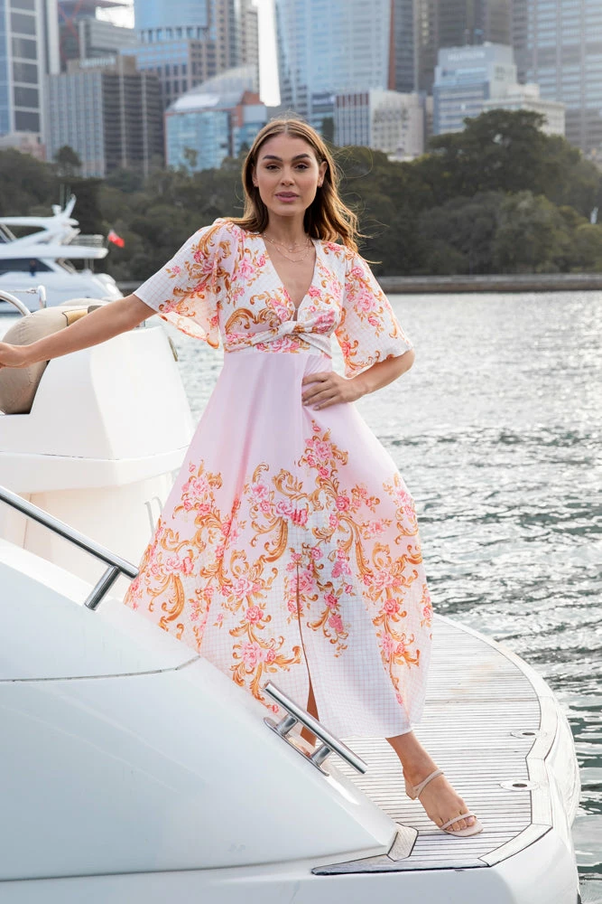 WeLove Fashion Sarmie Dress - Pink Floral 3 WeLove Fashion Sarmie Dress - Pink Floral