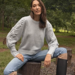 White Closet Felisa Jumper - Light Blue CLOTHING