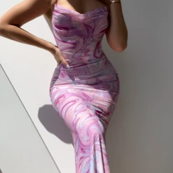 Seven Wonders (PremGroup) Etoile Mesh Dress - Pink