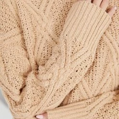 Pink Diamond Seleucia Knit - Camel CLOTHING