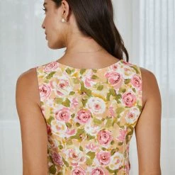 White Closet CLOTHING Selma Top - Multi Floral