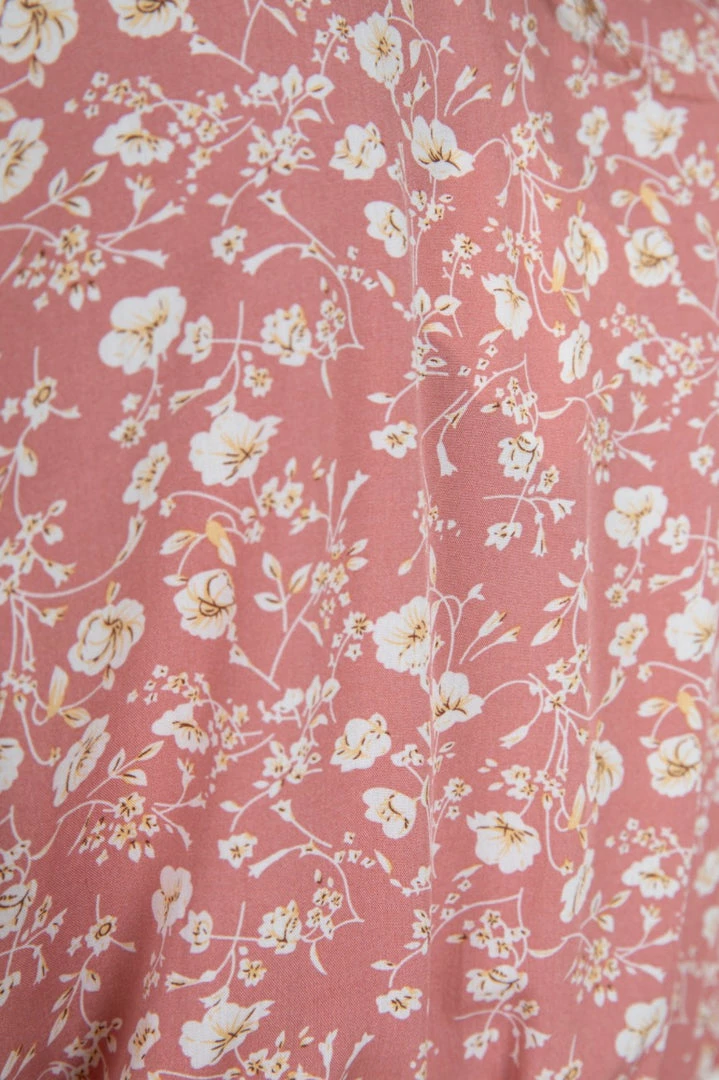 HQ Fashion Sena Dress - Pink Print CLOTHING 8 HQ Fashion Sena Dress - Pink Print CLOTHING