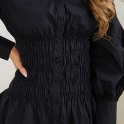 YH & Co (Chloe Yip) CLOTHING Seraphina Tunic - Black